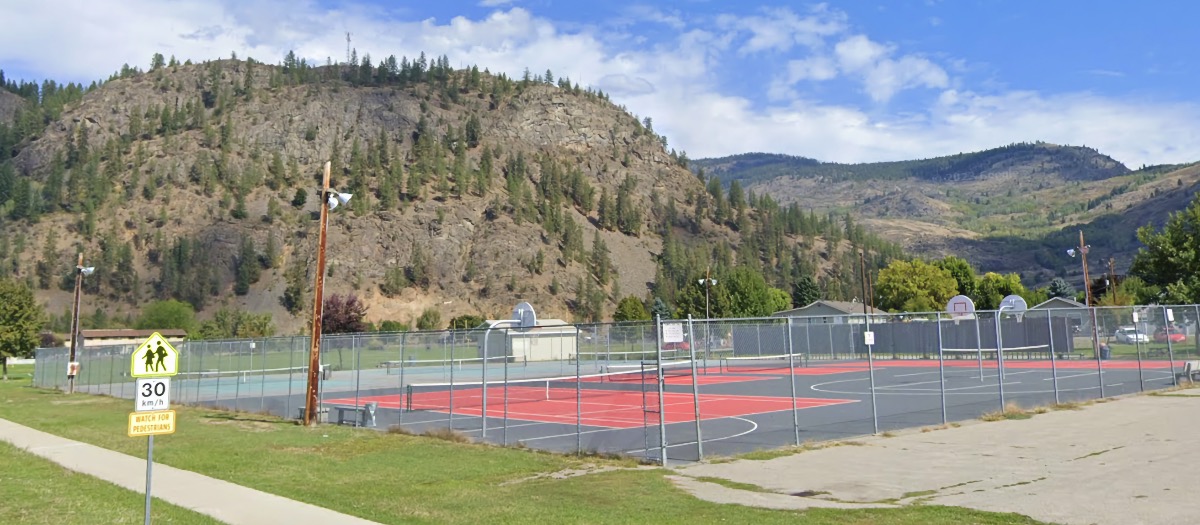 Grand Forks High School tennis courts